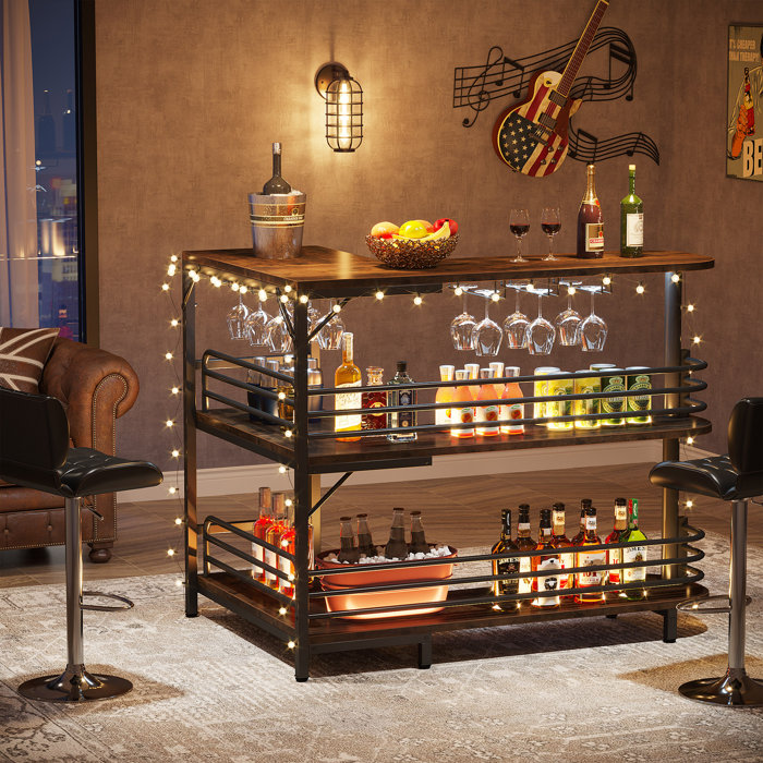 17 Stories Bar with Wine Storage Wayfair